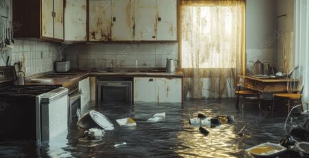 Nettoyage après sinistre, inondation